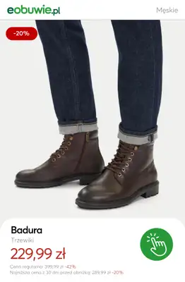 eobuwie.pl - gazetka promocyjna SALE – buty męskie od soboty 20.12 do piątku 02.01 - strona 5