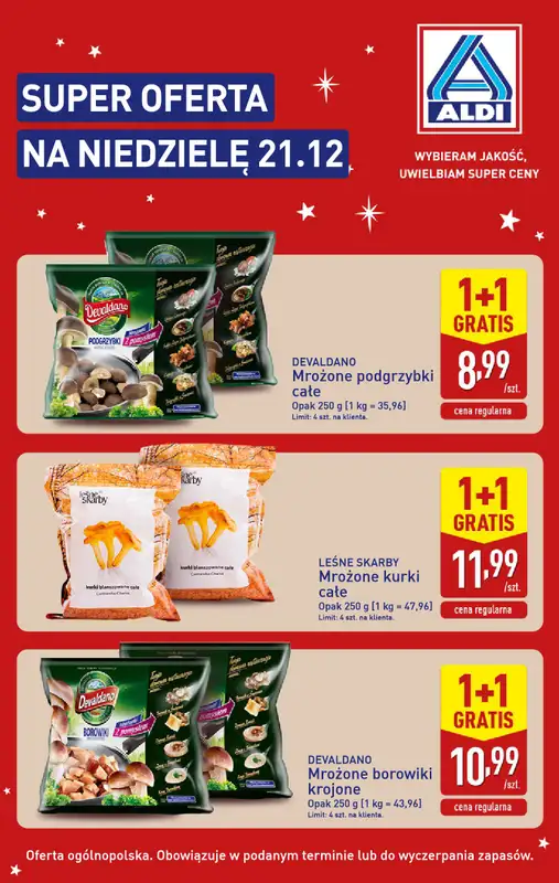 Aldi - gazetka promocyjna Super oferta na niedzielę 21.12!   - strona 2