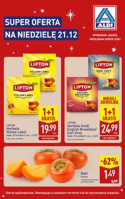 Aldi - gazetka promocyjna Super oferta na niedzielę 21.12! od niedzieli 21.12 do niedzieli 21.12