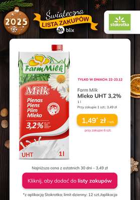 Stokrotka - gazetka promocyjna Świąteczna Lista Zakupów! od poniedziałku 22.12 do soboty 27.12 - strona 8