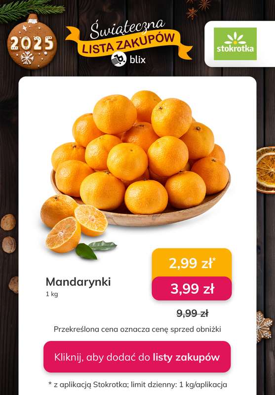 Stokrotka - gazetka promocyjna Świąteczna Lista Zakupów! od poniedziałku 22.12 do soboty 27.12 - strona 2