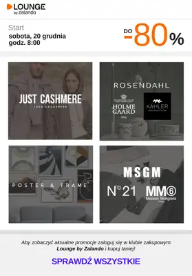 Lounge by Zalando - gazetka promocyjna Do -80% promocje na wybrane marki na WEEKEND! od soboty 20.12 do niedzieli 21.12 - strona 8