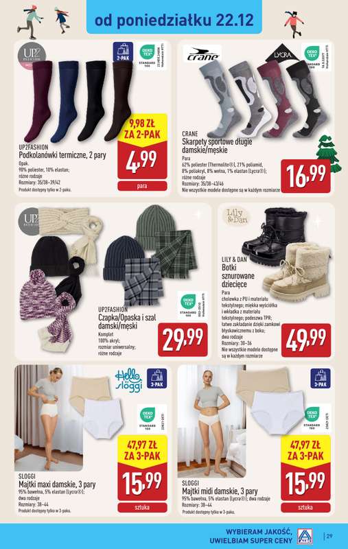 Aldi - gazetka promocyjna Pełny katalog! od poniedziałku 22.12 do soboty 27.12 - strona 29
