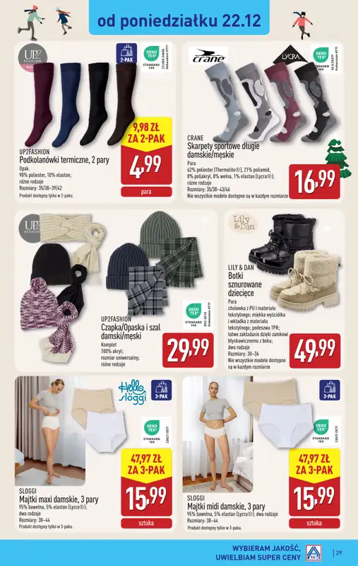 Aldi - gazetka promocyjna Pełny katalog! od poniedziałku 22.12 do soboty 27.12 - strona 29