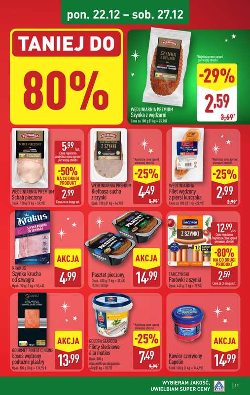 Aldi - gazetka promocyjna Pełny katalog! od poniedziałku 22.12 do soboty 27.12 - strona 11