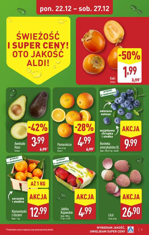 Aldi - gazetka promocyjna Pełny katalog! od poniedziałku 22.12 do soboty 27.12 - strona 3
