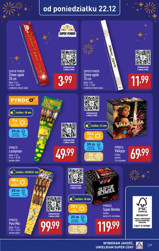 Aldi - gazetka promocyjna Pełny katalog! od poniedziałku 22.12 do soboty 27.12 - strona 27