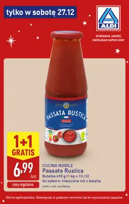 Aldi - gazetka promocyjna Super oferty na sobotę w Aldi! od soboty 27.12 do soboty 27.12 - strona 4