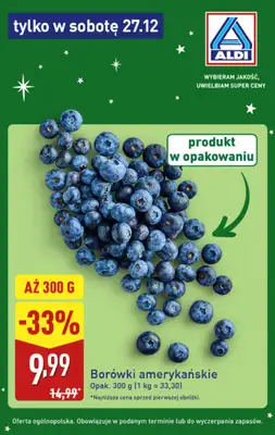 Aldi - gazetka promocyjna Super oferty na sobotę w Aldi! od soboty 27.12 do soboty 27.12 - strona 6