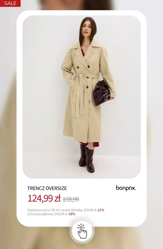 bonprix - gazetka promocyjna Kurtki i płaszcze w supercenach! od soboty 20.12 do piątku 26.12 - strona 5