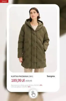bonprix - gazetka promocyjna Kurtki i płaszcze w supercenach! od soboty 20.12 do piątku 26.12 - strona 13