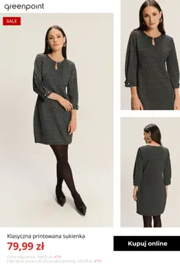 Greenpoint - gazetka promocyjna Wyprzedaż do -50% – BESTSELLERY od piątku 19.12  - strona 7