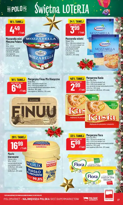 POLOmarket - gazetka promocyjna Gazetka od środy 17.12 do wtorku 23.12 - strona 27
