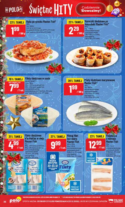 POLOmarket - gazetka promocyjna Gazetka od środy 17.12 do wtorku 23.12 - strona 36