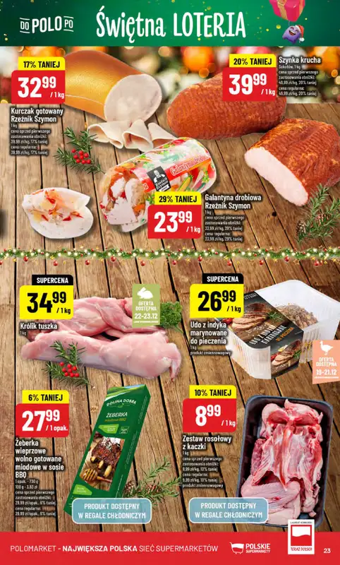 POLOmarket - gazetka promocyjna Gazetka od środy 17.12 do wtorku 23.12 - strona 23