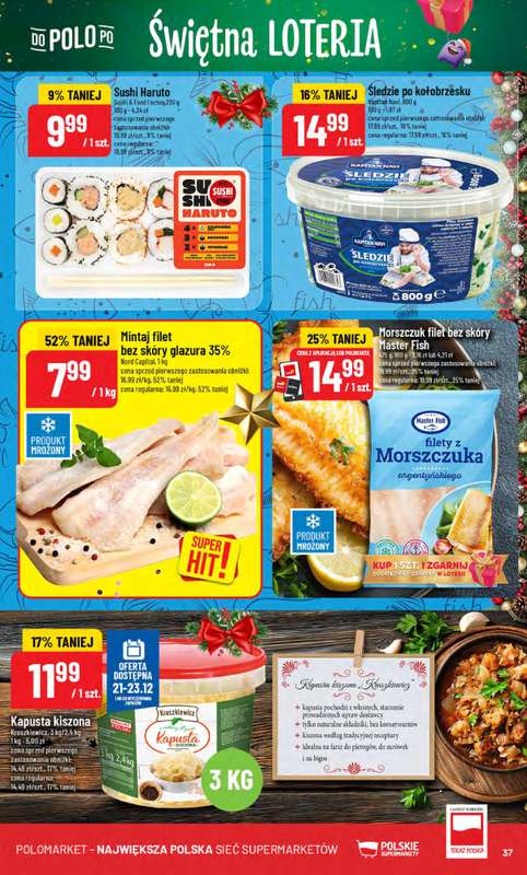 POLOmarket - gazetka promocyjna Gazetka od środy 17.12 do wtorku 23.12 - strona 37