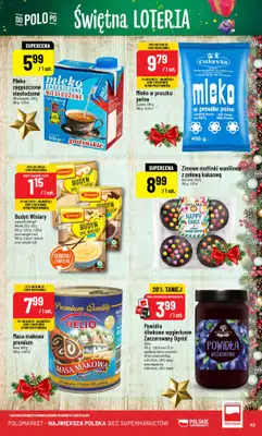 POLOmarket - gazetka promocyjna Gazetka od środy 17.12 do wtorku 23.12 - strona 43