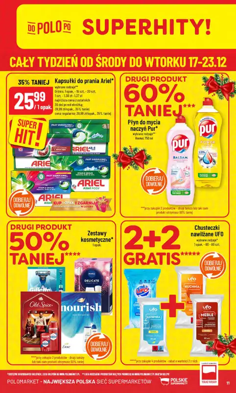 POLOmarket - gazetka promocyjna Gazetka od środy 17.12 do wtorku 23.12 - strona 11