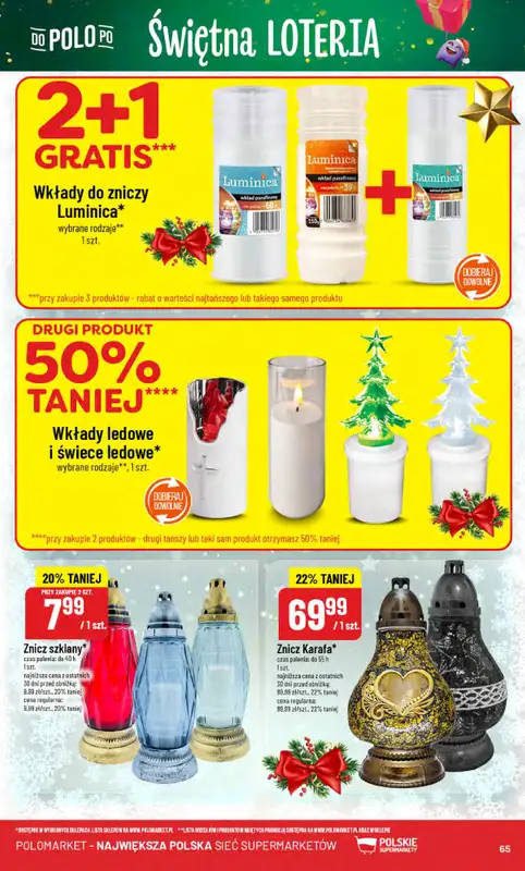 POLOmarket - gazetka promocyjna Gazetka od środy 17.12 do wtorku 23.12 - strona 65