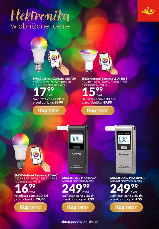 Poczta Polska - gazetka promocyjna Gazetka od poniedziałku 15.12 do niedzieli 28.12 - strona 7