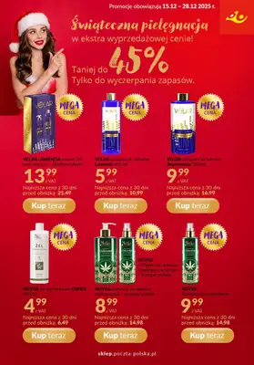 Poczta Polska - gazetka promocyjna Gazetka od poniedziałku 15.12 do niedzieli 28.12 - strona 2