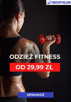 Decathlon - gazetka promocyjna Odzież fitness od 29,99 zł od soboty 20.12 