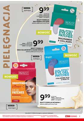 BEAUTY FORMULAS NIACYNAMID + KOLAGEN żelowe płatki pod oczy 6 par
