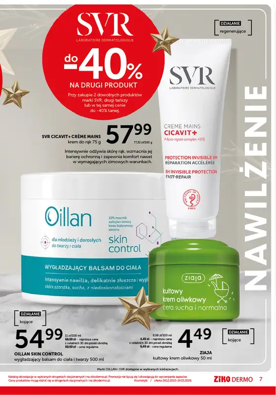 Ziko Dermo - gazetka promocyjna Noworoczny planer pielęgnacyjny od poniedziałku 29.12 do środy 14.01 - strona 7