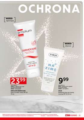 Ziko Dermo - gazetka promocyjna Noworoczny planer pielęgnacyjny od poniedziałku 29.12 do środy 14.01 - strona 11