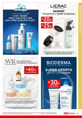 Ziko Dermo - gazetka promocyjna Noworoczny planer pielęgnacyjny od poniedziałku 29.12 do środy 14.01 - strona 13
