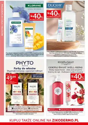 Ziko Dermo - gazetka promocyjna Noworoczny planer pielęgnacyjny od poniedziałku 29.12 do środy 14.01 - strona 16