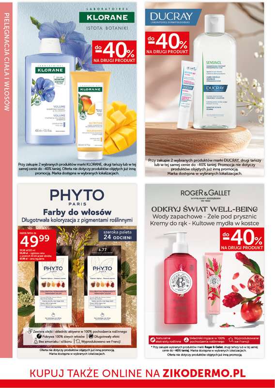 Ziko Dermo - gazetka promocyjna Noworoczny planer pielęgnacyjny od poniedziałku 29.12 do środy 14.01 - strona 16