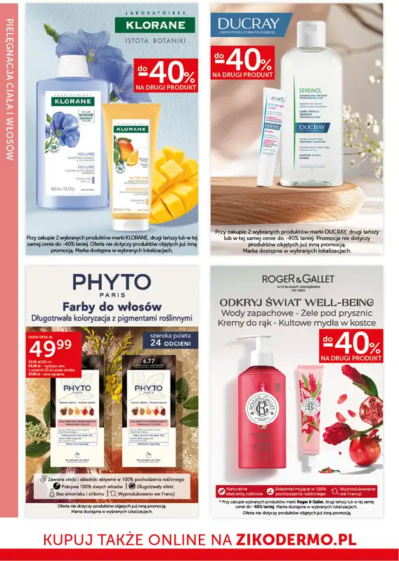 Ziko Dermo - gazetka promocyjna Noworoczny planer pielęgnacyjny od poniedziałku 29.12 do środy 14.01 - strona 16