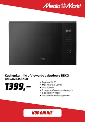 Media Markt - gazetka promocyjna -40% na drugi, tańszy produkt Beko w zestawie od piątku 19.12 do niedzieli 18.01 - strona 6