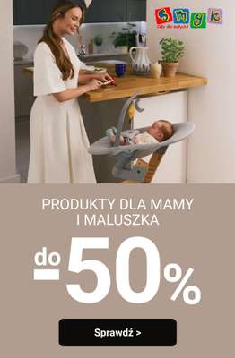 Smyk - gazetka promocyjna Do -50% produkty dla mamy i maluszka od piątku 19.12 