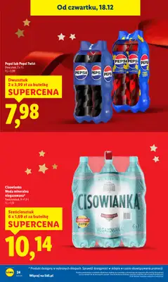 Lidl - gazetka promocyjna Oferta od czwartku od czwartku 18.12 do niedzieli 21.12 - strona 24