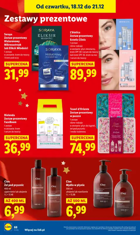 Lidl - gazetka promocyjna Oferta od czwartku od czwartku 18.12 do niedzieli 21.12 - strona 74