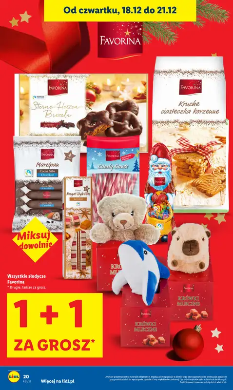 Lidl - gazetka promocyjna Oferta od czwartku od czwartku 18.12 do niedzieli 21.12 - strona 20