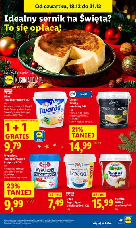 Lidl - gazetka promocyjna Oferta od czwartku od czwartku 18.12 do niedzieli 21.12 - strona 51