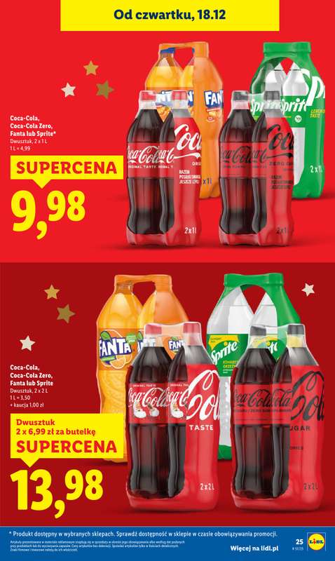 Lidl - gazetka promocyjna Oferta od czwartku od czwartku 18.12 do niedzieli 21.12 - strona 25