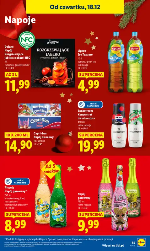 Lidl - gazetka promocyjna Oferta od czwartku od czwartku 18.12 do niedzieli 21.12 - strona 61