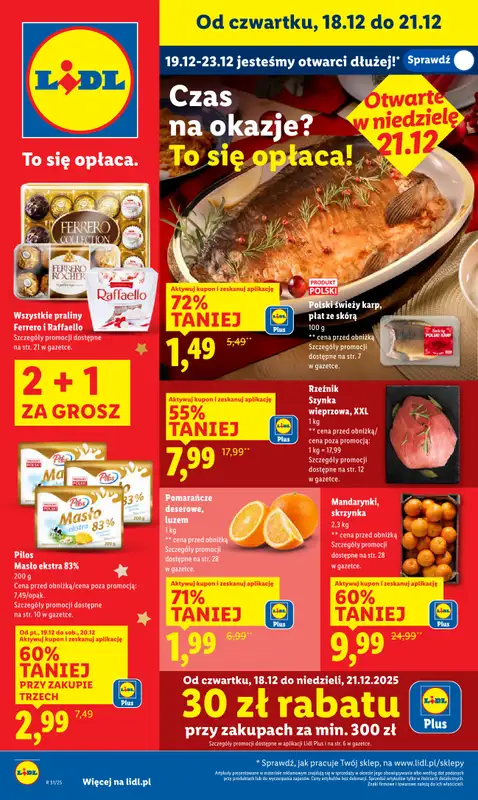 Lidl - gazetka promocyjna Oferta od czwartku  