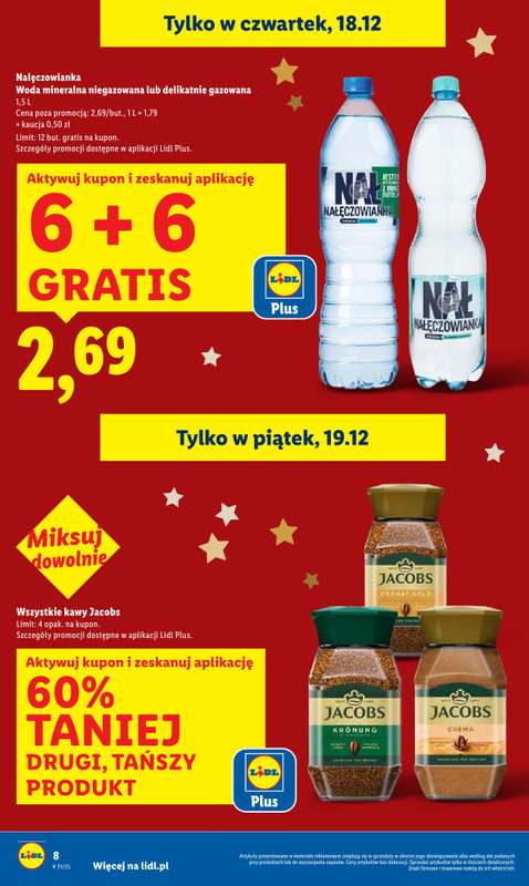 Lidl - gazetka promocyjna Oferta od czwartku od czwartku 18.12 do niedzieli 21.12 - strona 8