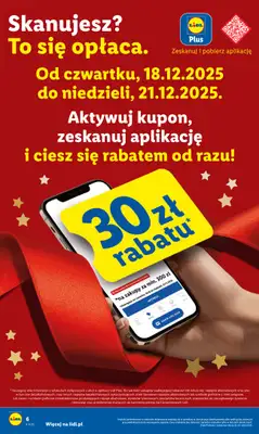 Lidl - gazetka promocyjna Oferta od czwartku od czwartku 18.12 do niedzieli 21.12 - strona 6