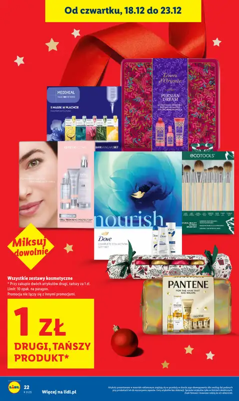 Lidl - gazetka promocyjna Oferta od czwartku od czwartku 18.12 do niedzieli 21.12 - strona 22