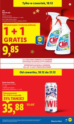 Lidl - gazetka promocyjna Oferta od czwartku od czwartku 18.12 do niedzieli 21.12 - strona 27
