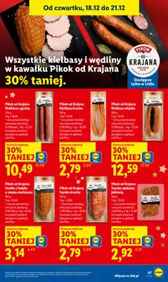 Lidl - gazetka promocyjna Oferta od czwartku od czwartku 18.12 do niedzieli 21.12 - strona 53