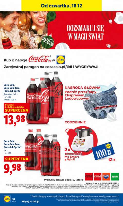 Lidl - gazetka promocyjna Oferta od czwartku od czwartku 18.12 do niedzieli 21.12 - strona 60