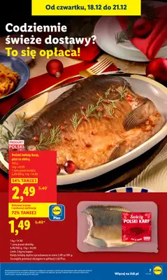 Lidl - gazetka promocyjna Oferta od czwartku od czwartku 18.12 do niedzieli 21.12 - strona 7
