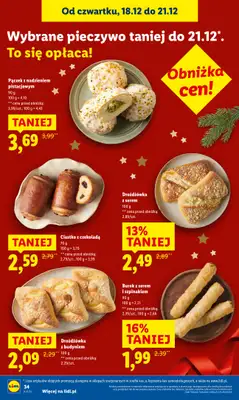 Lidl - gazetka promocyjna Oferta od czwartku od czwartku 18.12 do niedzieli 21.12 - strona 40